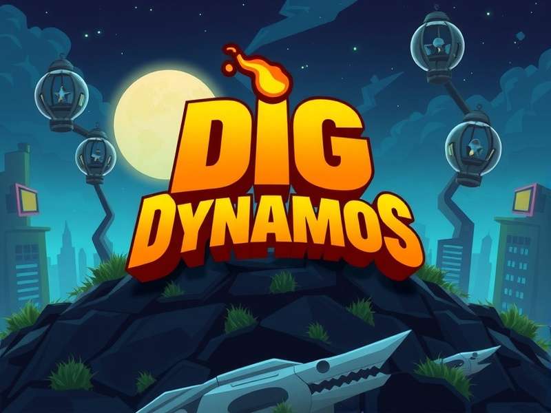 Dig Dynamos Game Cover